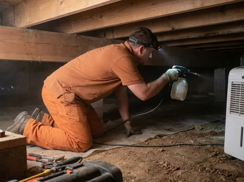 Crawlspace & Basement Moisture Pest Defense in Mosinee, WI
