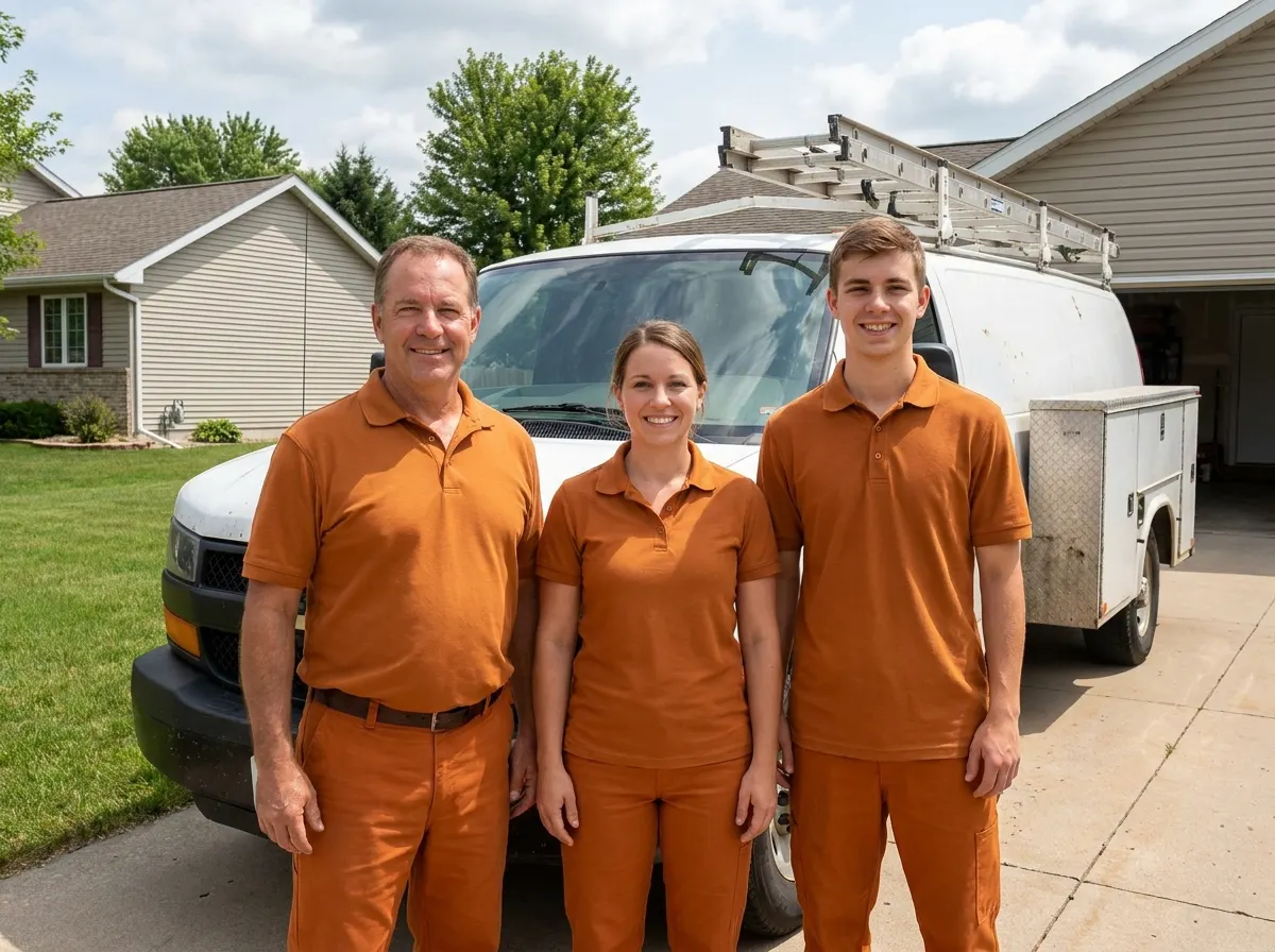Home Guard Pest Services pest control service team in Mosinee, WI